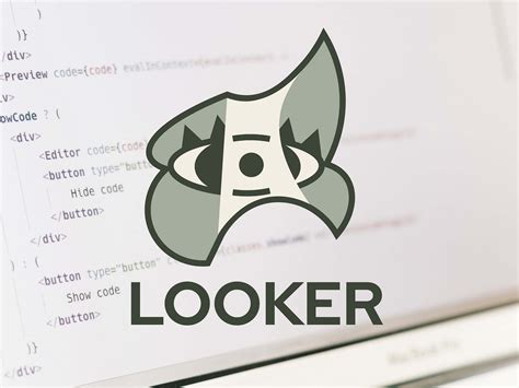 LOOKER Logo Concept by Daniel Kudelnikov on Dribbble