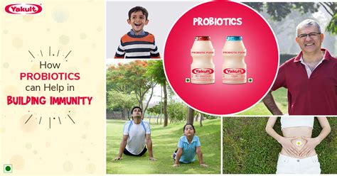 How Probiotics Can Help in Building Immunity - Yakult India