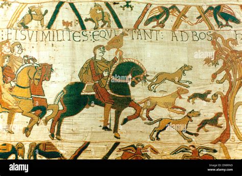 Bayeux Tapestry 1067 Harold Godwinson Earl Of Wessex Later Harold Ii