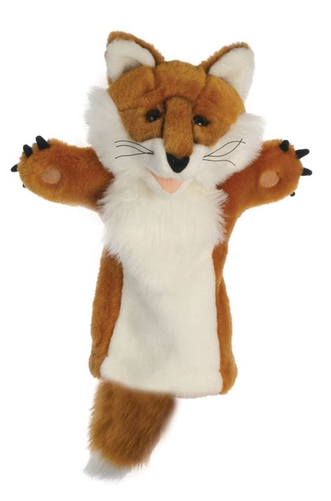 Amazon The Puppet Company Long Sleeves Fox Hand Puppet Toys Games