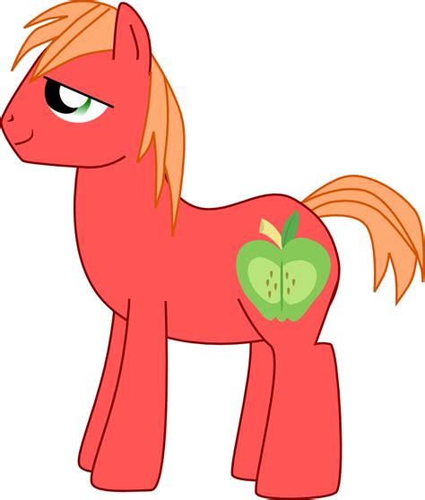 First Vector Ever ~ Big Mac - Visual Fan Art - MLP Forums