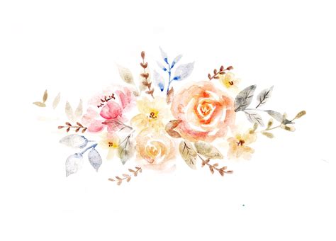 drawings • watercolor flowers on Behance