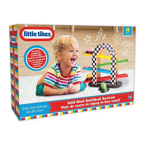 Little Tikes- Wood Switchback Racetrack - Walmart.com