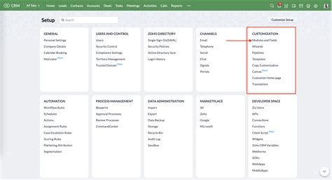 Integration With Other Zoho Crm Modules