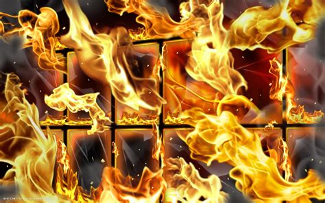 3d Fire Wallpaper 57 Images