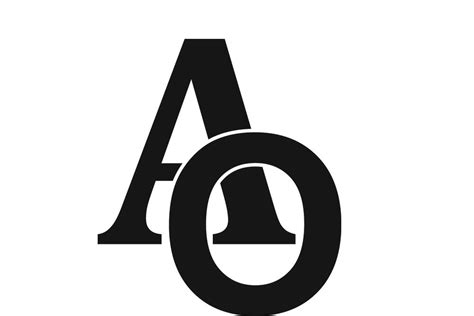 Ao Monogram Logo Design Graphic By Piku Design Store Creative Fabrica