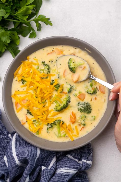 broccoli cheddar soup easy recipe 4