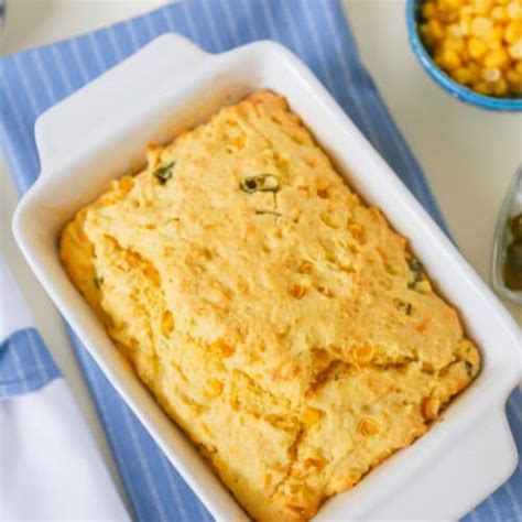 Easy Jiffy Jalapeño Cheddar Cornbread Organized Island