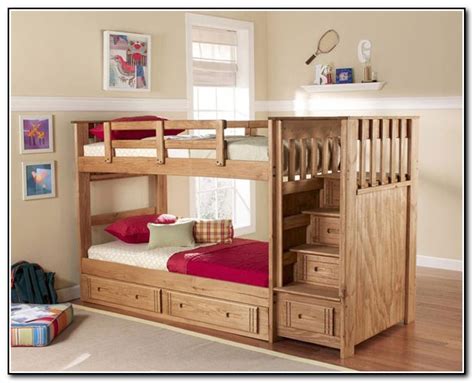 Bunk Bed With Stairs And Desk Plans - Desk : Home Design Ideas # ...