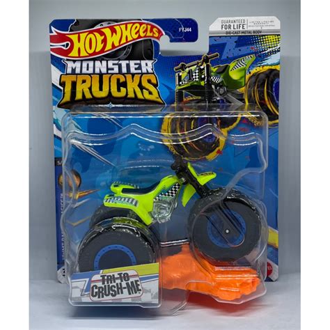 Jual Hot Wheels Monster Trucks Tri To Crush Me Hotwheels Truck