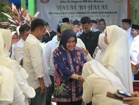 Indira Yusuf Ismail Didampingi Kepala DLH Silaturahmi Bersama Pegawai