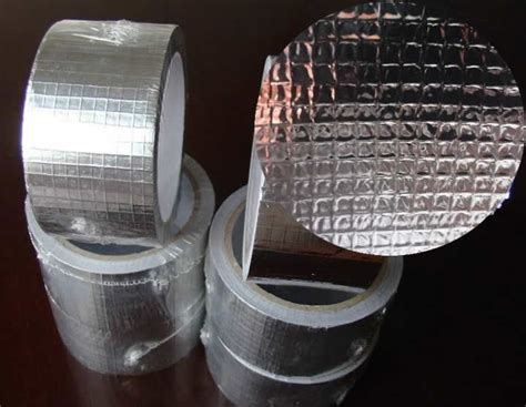 Self Adhesive Aluminum Foil Reinforced Fiberglass Mesh Tape