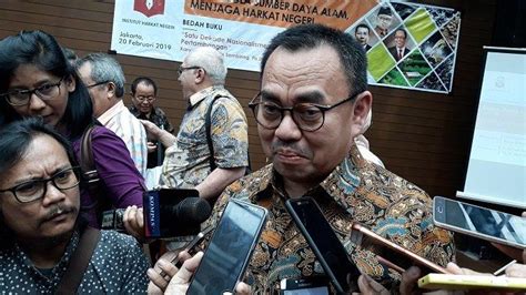 Sudirman Said Ungkap Pertemuan Rahasia Jokowi Dengan Bos Besar Freeport