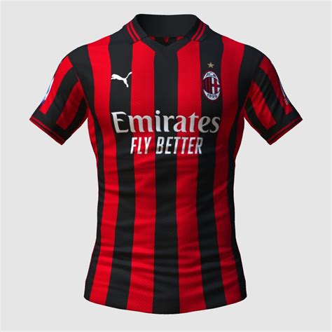 AC Milan Home Concept FIFA 23 Kit Creator Showcase