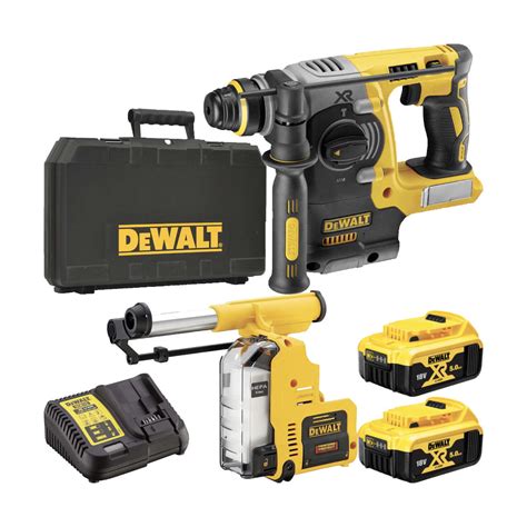 Dewalt Dch P V Xr Sds Hammer Drill Kit With D Dh Extractor