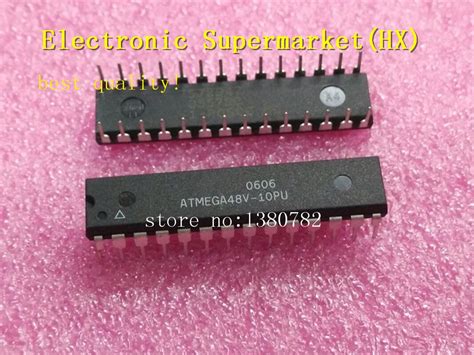 Free Shipping Pcs Pcs Atmega V Pu Atmega V Dip New