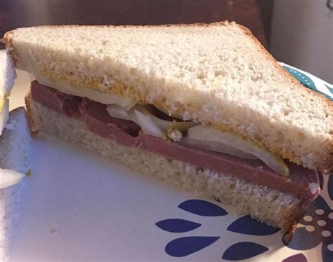 Liverwurst Sandwich With Vidalia Onions And Mustard Recipe