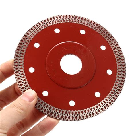 Buy 4 5 Diamond Saws Blade Hot Pressed Sintered Mesh Turbo Cutting Disc