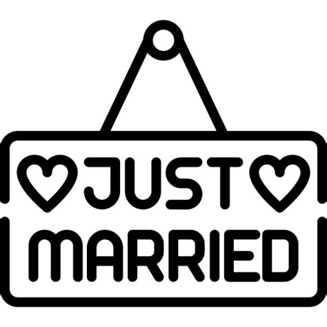 Just married Special Lineal icon