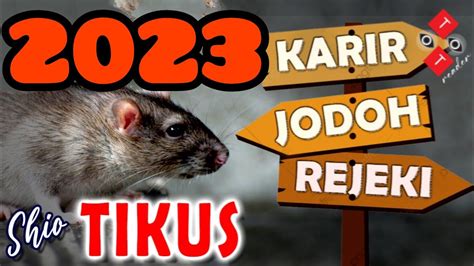 Ramalan SHIO TIKUS Th 2023 IMLEK 2574 Jatuh Pada Tgl 22 JANUARI