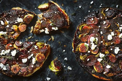 Caramelised Sprout And Red Onion Tarte Tatin Recipe Tarte Tatin