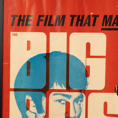 A Framed Original British Quad Bruce Lee "The Big Boss" Movie Poster, c ...