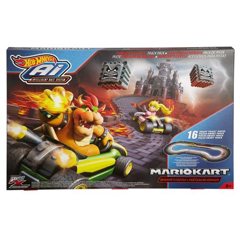 Hot Wheels Ai Mario Kart Bowser s Castle Track Kit Играландия интернет магазин игрушек