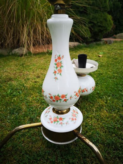 Stara lampa sufitowa żyrandol porcelanowy PRL Tychy OLX pl