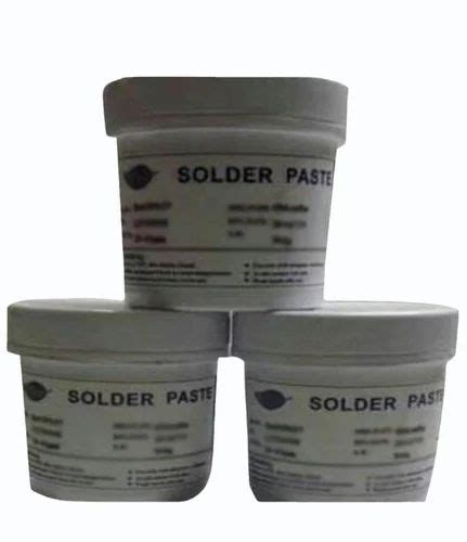 Solid Lead Free Solder Paste For Soldering 500 Gm At 2000 Kg In