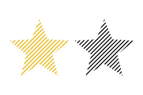 Free Vector | Star Lines Black And Yellow