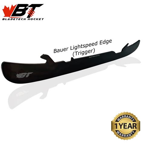 Bladetech Black Diamond Dlc Steel Kufe F R Bauer Lightspeed Edge Tuuk