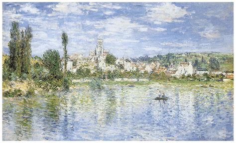 Vetheuil In Summer Painting By Claude Monet