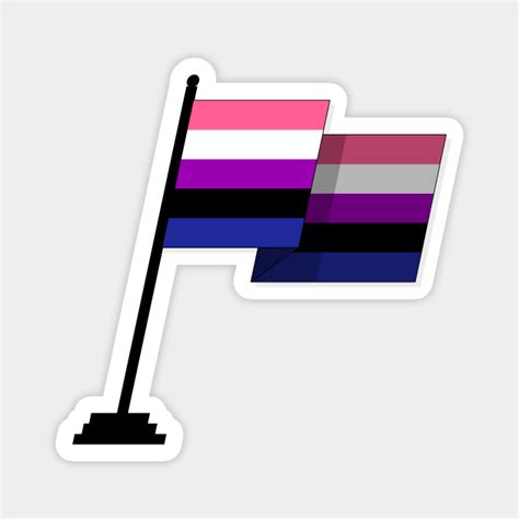 Large Waving Flag In Gender Fluid Pride Flag Colors Gender Fluid