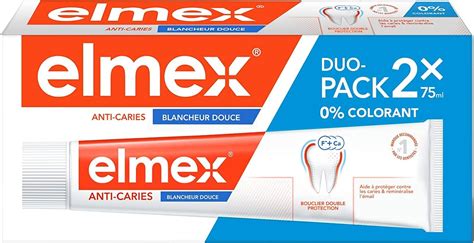 Elmex Dentifrice Elmex Anti Caries Blancheur Douce Colorants