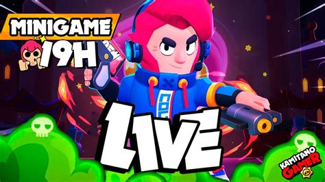 LIVE BRAWL STARS MINIGAME BORA JOGAR MINIGAME COLA NOIS