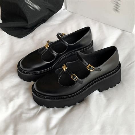 Giày búp bê nữ đế cao sang chảnh Sheei C bản QCCC fullbox Giày lolita nữ hot trend Shopee