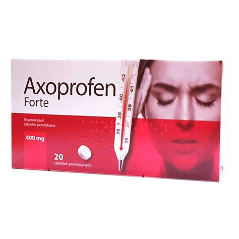 Axoprofen Forte 400mg x 20 tabl w Gorączka Apteka WAWA