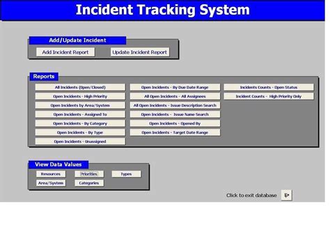 Incident Tracking Template And Security Incident Tracking Software To