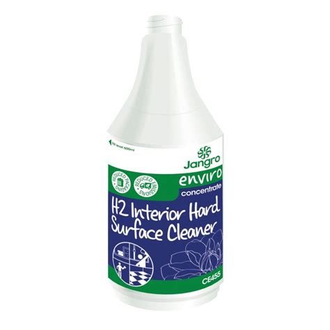 Jangro Enviro H2 Interior Hard Surface Cleaner Concentrate Empty Bottle