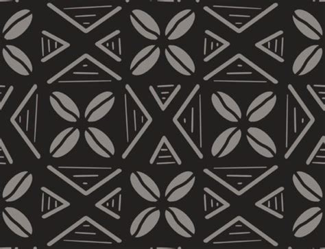 African Tribal Mudcloth Pattern Graphic By Parinya Maneenate Creative