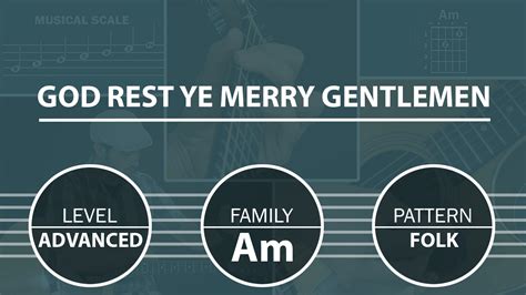how to play god rest ye merry gentlemen on guitar