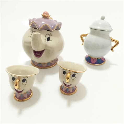 Beauty And The Beast Teapot Set