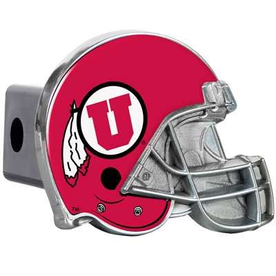 Utah Utes Trailer Hitch Receiver Cover Helmet