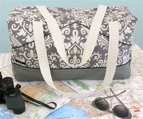 Free Damask Duffle Bag Pattern It S Sew Easy