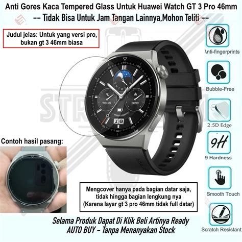 Jual Pelindung Layar Huawei Watch Gt Gt Pro Mm Anti Gores Kaca