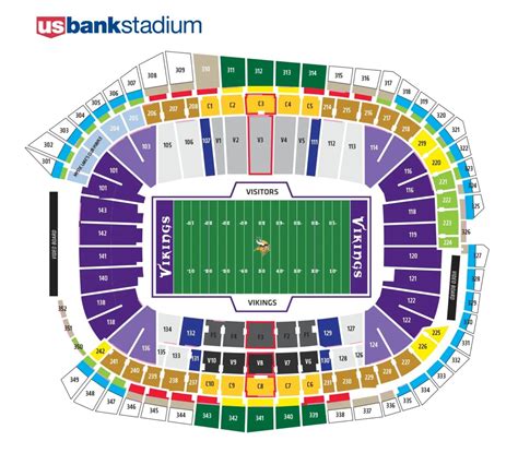 Minnesota_Vikings_Seating_Chart_052020 - Touchdown Trips