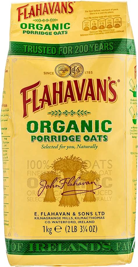 Flahavan S Organic Porridge Oats 1 Kg Is Halal Suitable Halal Check