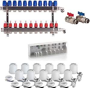 Heizkreisverteiler Basic F R Fu Bodenheizung Heizkreise Komplettset