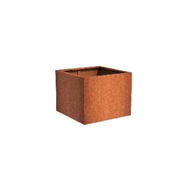 Pot Carr Andes En Acier Corten X X Mm