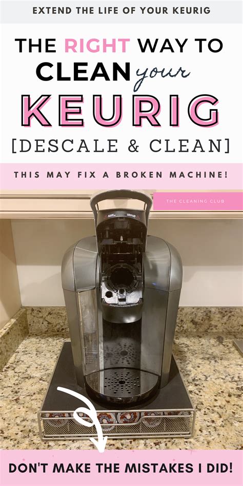 How To Clean And Descale My Keurig At Selena Gaytan Blog